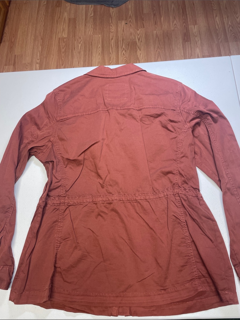 Sonoma Rust Utility Jacket with Drawstring Waist - Picture 3 of 3